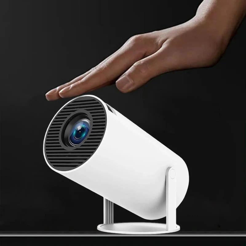 Portable Projector with Remote Control - Wifi Bluetooth-Compatible