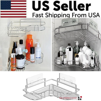 Shower Caddy Shelf - Corner Storage Organizer Rack