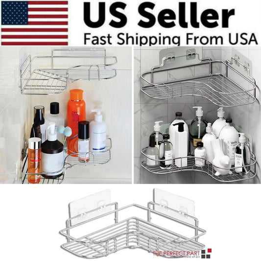 Shower Caddy Shelf - Corner Storage Organizer Rack