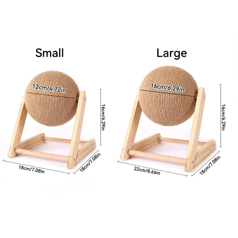 Cat Scratching Ball Toy - Decor