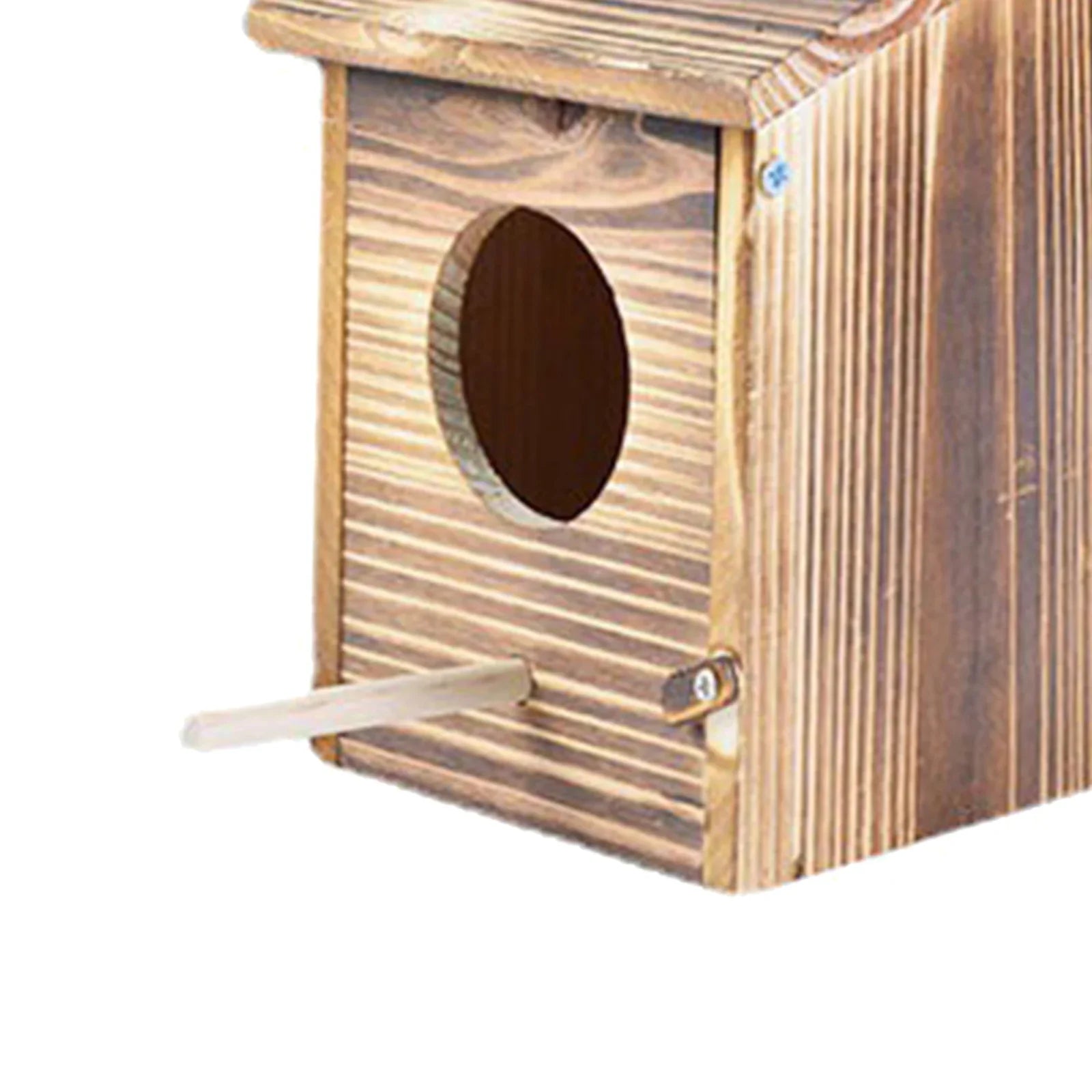 Bird House for outside - Wood Cedar Blue Bird Box House