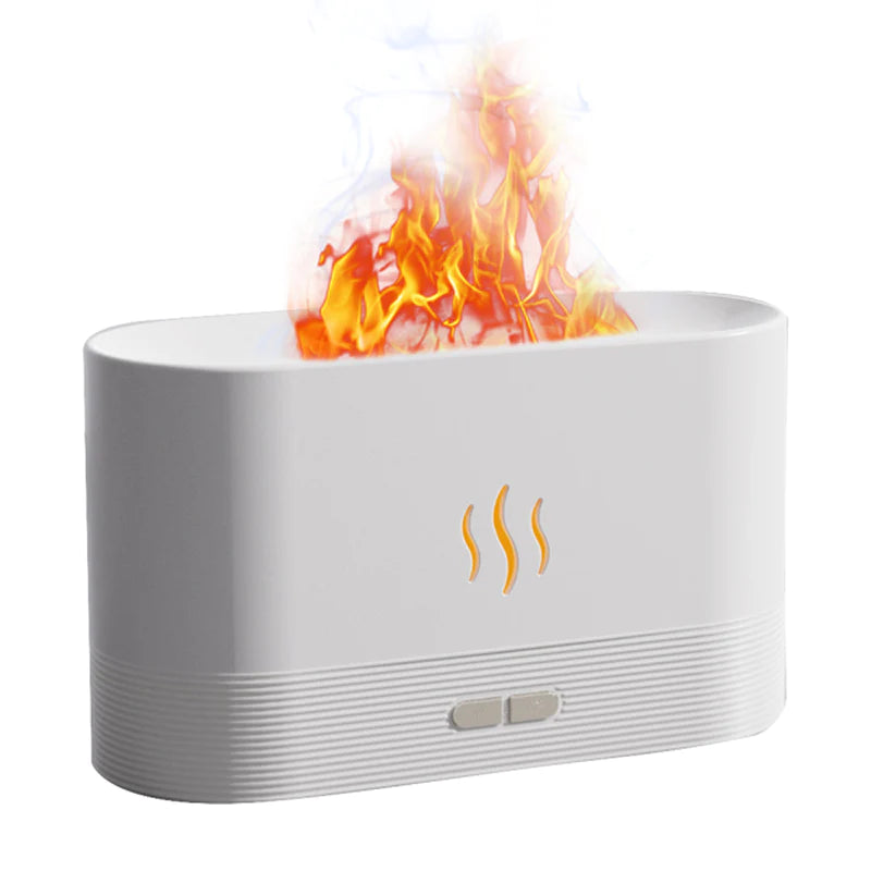 Flame Fire Humidifier - Aromatherapy Diffuser