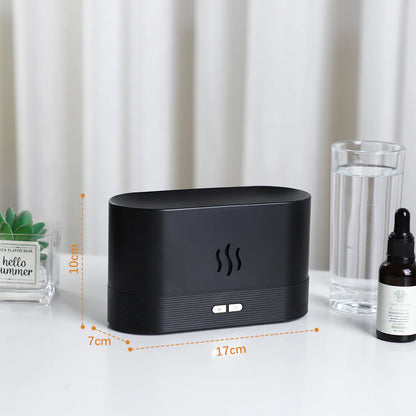 Flame Fire Humidifier - Aromatherapy Diffuser