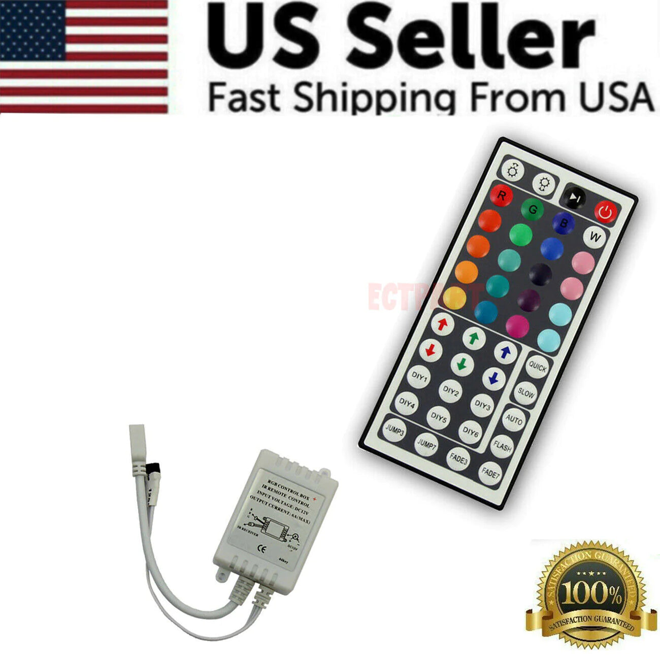 32FT LED Strip Lights - Waterproof for Indoor Outdoor Use