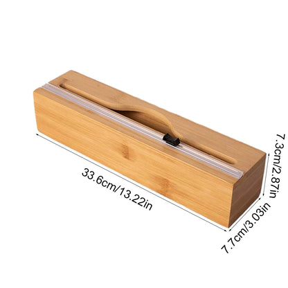Wrapneat - 3 in 1 Wrap Organizer with Cutter and Labels