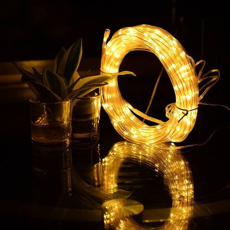 33FT 100 LED Light String - Outdoor Garden Decoration Lights