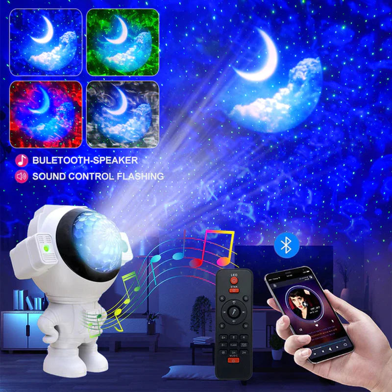 Astronaut Star Projector - Galaxy Lamp Night Light for Decoration
