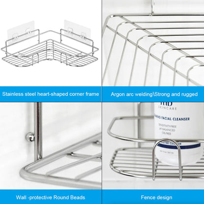 Shower Caddy Shelf - Corner Storage Organizer Rack