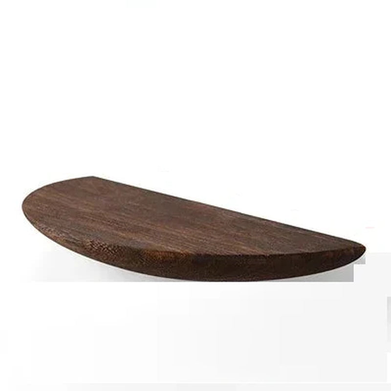1PC Semicircle Wooden Shelf - Wall Hanging