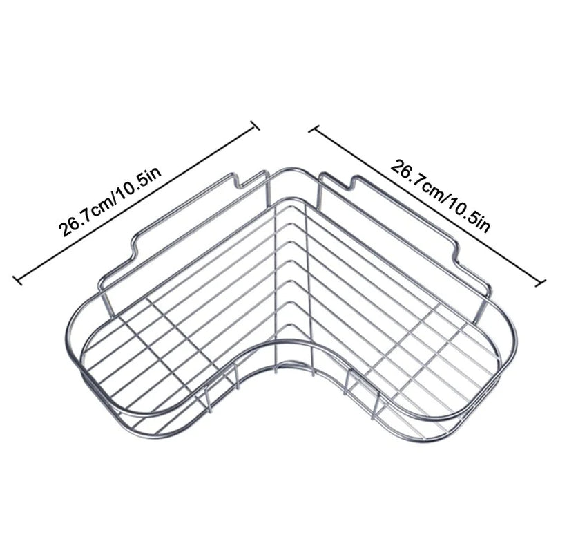 Shower Caddy Shelf - Corner Storage Organizer Rack