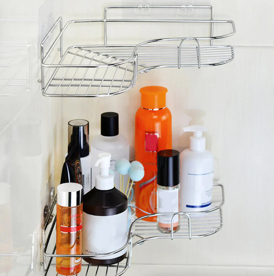 Shower Caddy Shelf - Corner Storage Organizer Rack