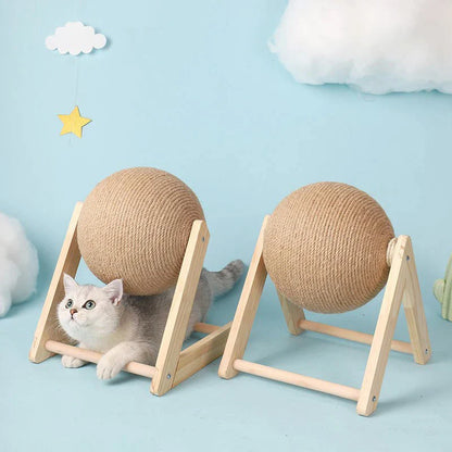 Cat Scratching Ball Toy - Decor