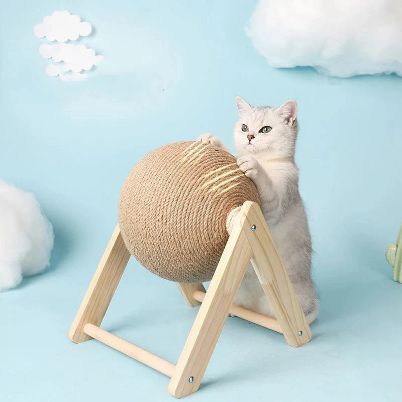 Cat Scratching Ball Toy - Decor