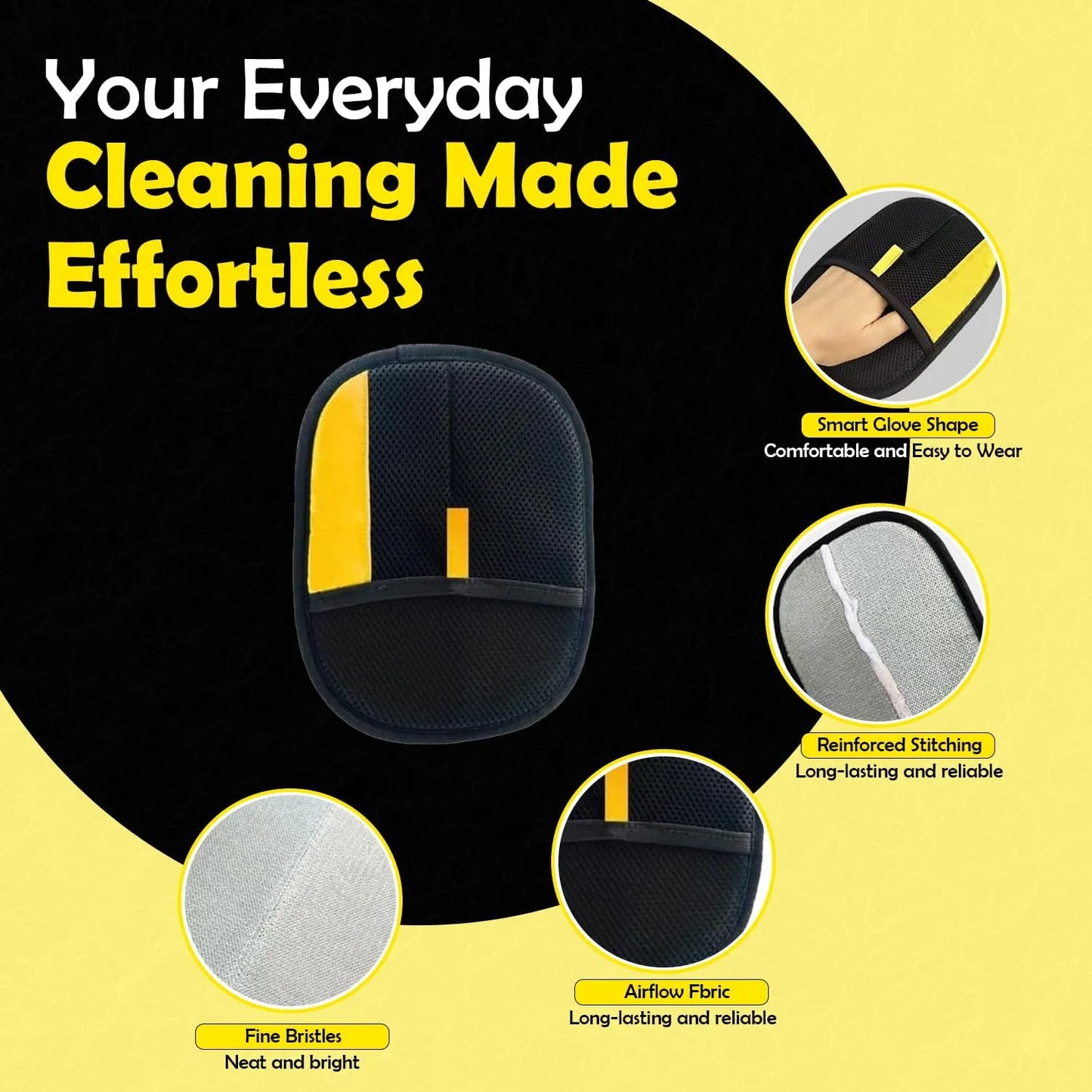 Pet Hair Removal Gloves