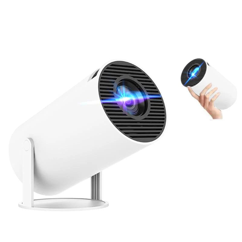 Portable Projector with Remote Control - Wifi Bluetooth-Compatible