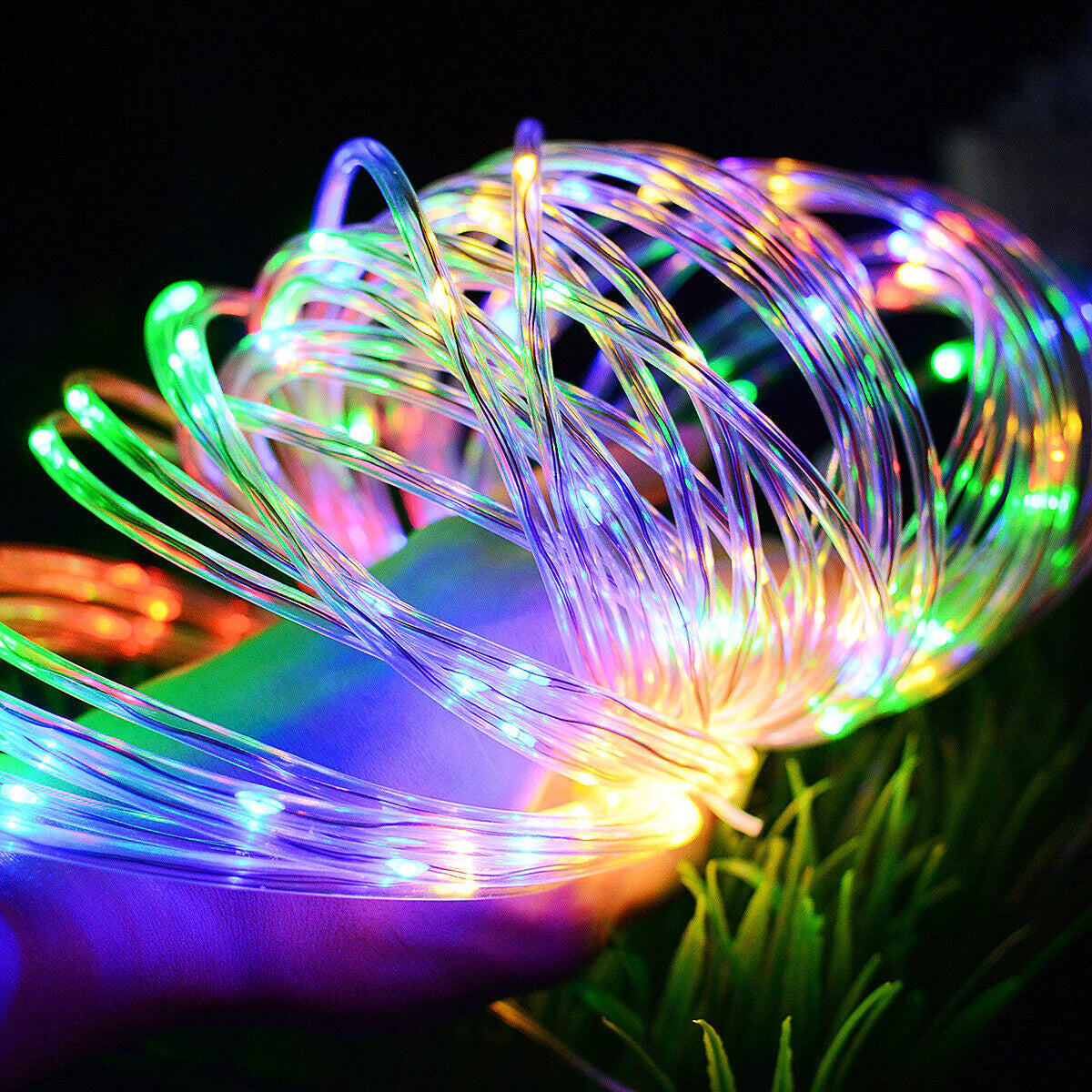33FT 100 LED Light String - Outdoor Garden Decoration Lights