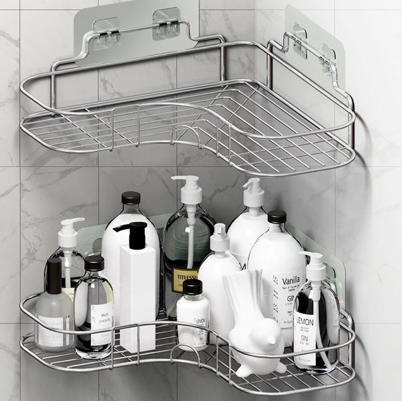 Shower Caddy Shelf - Corner Storage Organizer Rack
