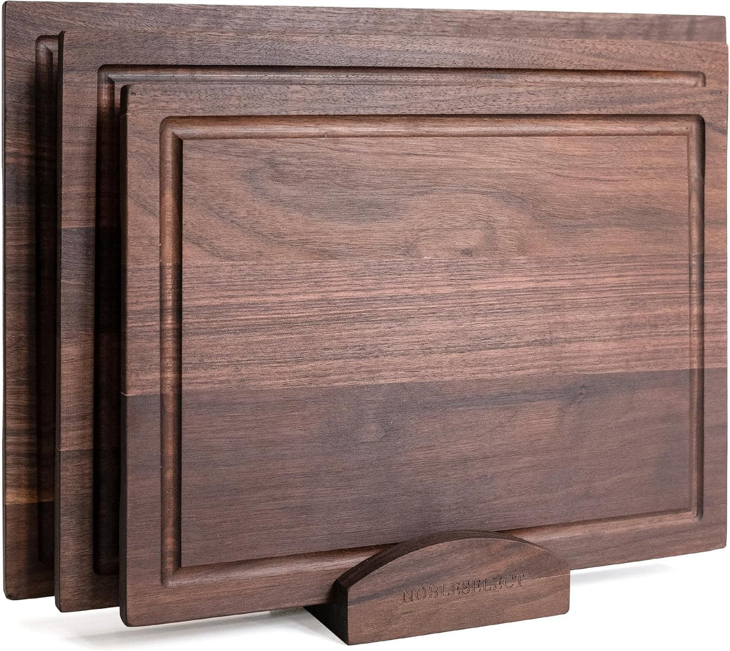 Acacia Wood Cutting Board Set of 3 | Non-Toxic Cutting Board
