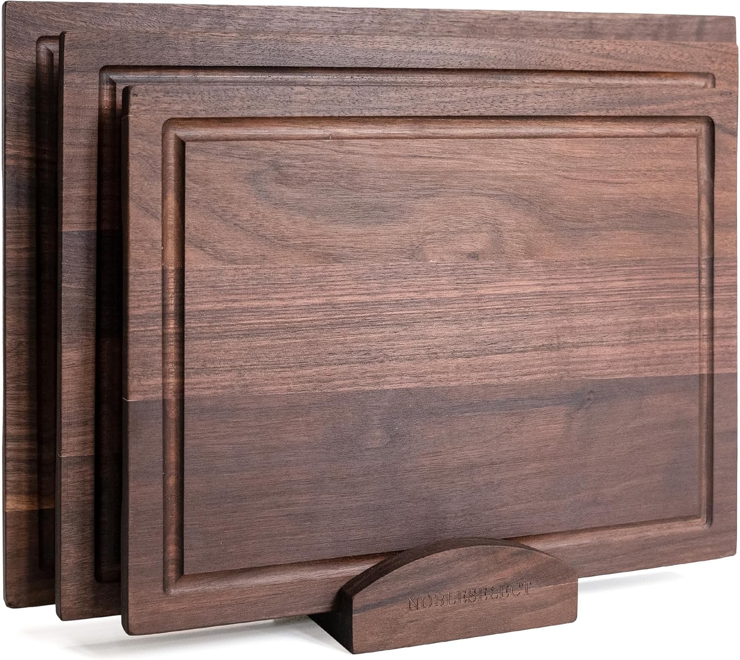 Acacia Wood Cutting Board Set of 3 | Non-Toxic Cutting Board