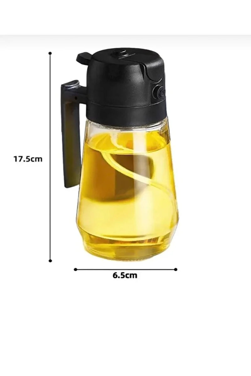 Glass Oil Spray Bottle - Cooking Oil Dispenser