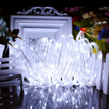 33FT 100 LED Light String - Outdoor Garden Decoration Lights